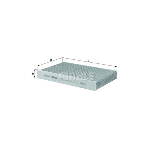 MAHLE ORIGINAL LAK 852 Pollen filter Activated Carbon Filter