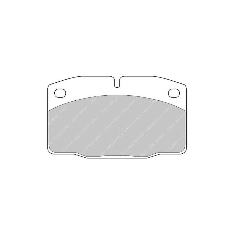 Ferodo Fsl173 Brake Pad Set Fuse Technology Prepared For Wear Indicator