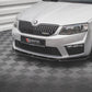 Maxton Design Skoda Octavia Rs MK3 (2013-2016) Front Splitter V.4