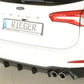 Rieger 00088239 Ford DEH Focus 4 Rear Diffuser for Sport Tailpipe Left & Right (Inc. Focus 4 ST) - Glossy Black