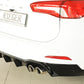 Rieger 00088239 Ford DEH Focus 4 Rear Diffuser for Sport Tailpipe Left & Right (Inc. Focus 4 ST) - Glossy Black