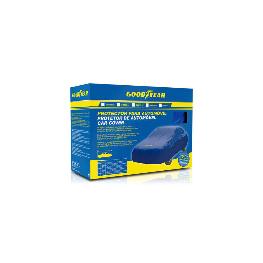 Goodyear GOD7014 Car cover M 165x432 cm, Blue