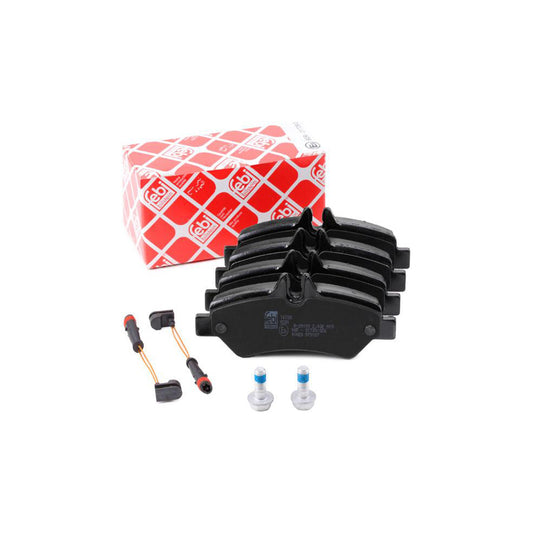 Febi Bilstein 16708 Brake Pad Set Suitable For Mercedes Benz Sprinter Rear Axle Incl Wear Warning Contact With Attachment Material