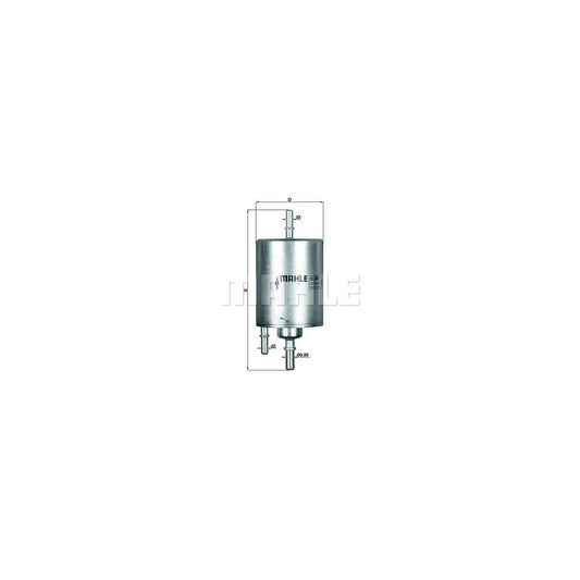 MAHLE ORIGINAL KL 573 Fuel filter In-Line Filter