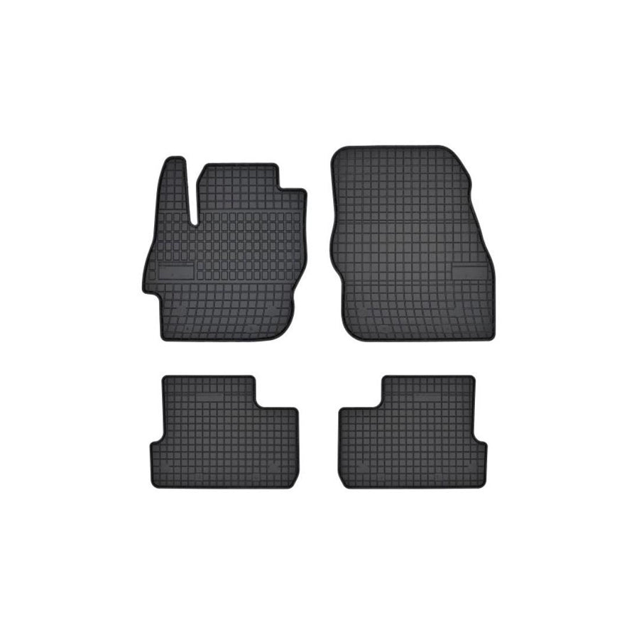 FROGUM Tailored 402539 Floor mat set for MAZDA 3 Elastomer, Front and Rear, Quantity: 4, Black, (LHD)