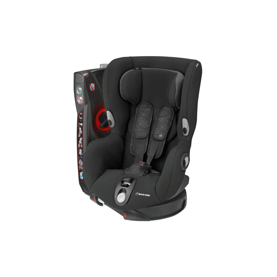 MAXI-COSI Axiss 8608710110 Child car seat without Isofix, Group 1, 9-18 kg, 5-point harness, Black, Rearward-facing, rotating