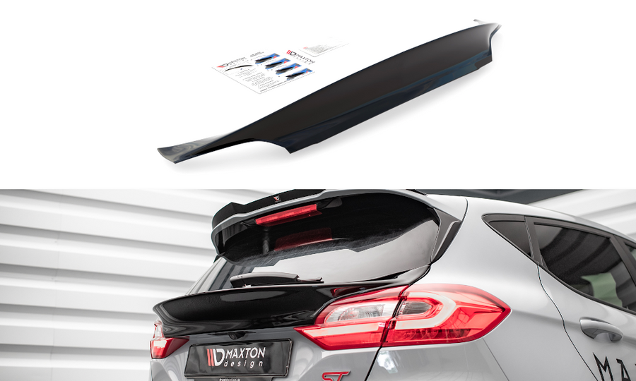 Maxton Design FO-FI-8-H1T Rear Window Extension Ford Fiesta Standard / ST-Line / ST MK8 | Duco Car Parts UK Car Parts