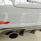 Rieger 00099369 Audi 8V Rear Diffuser for Sport Tailpipe Left & Right (A3 & S3) - Carbon-Look