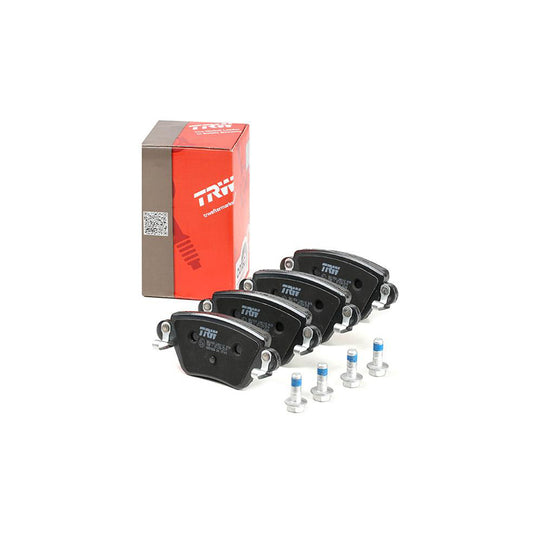 TRW Cotec Gdb1525 Brake Pad Set With Acoustic Wear Warning With Brake Caliper Screws With Accessories