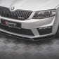 Maxton Design Skoda Octavia Rs MK3 (2013-2016) Front Splitter V.3