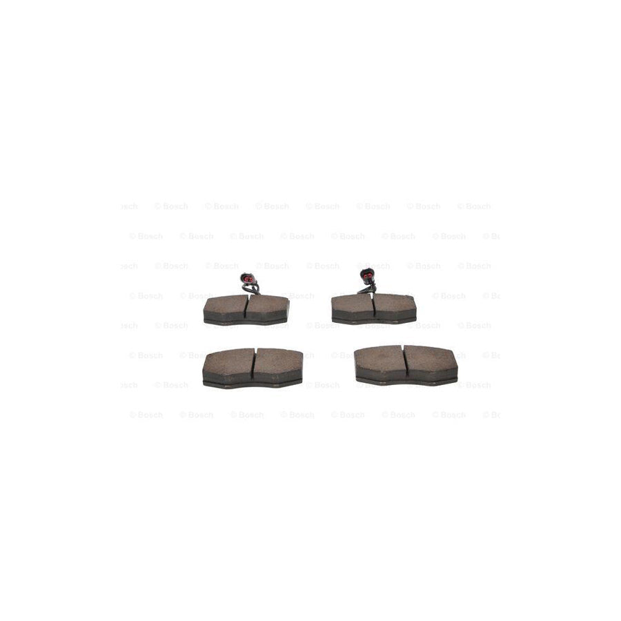 Bosch 0986424768 Brake Pad Set For Iveco Daily Incl Wear Warning Contact With Mounting Manual BP474