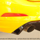 Rieger 00088241 Ford DEH Focus 4 ST Rear Diffuser for Original Tailpipe Left & RIght - Glossy Black