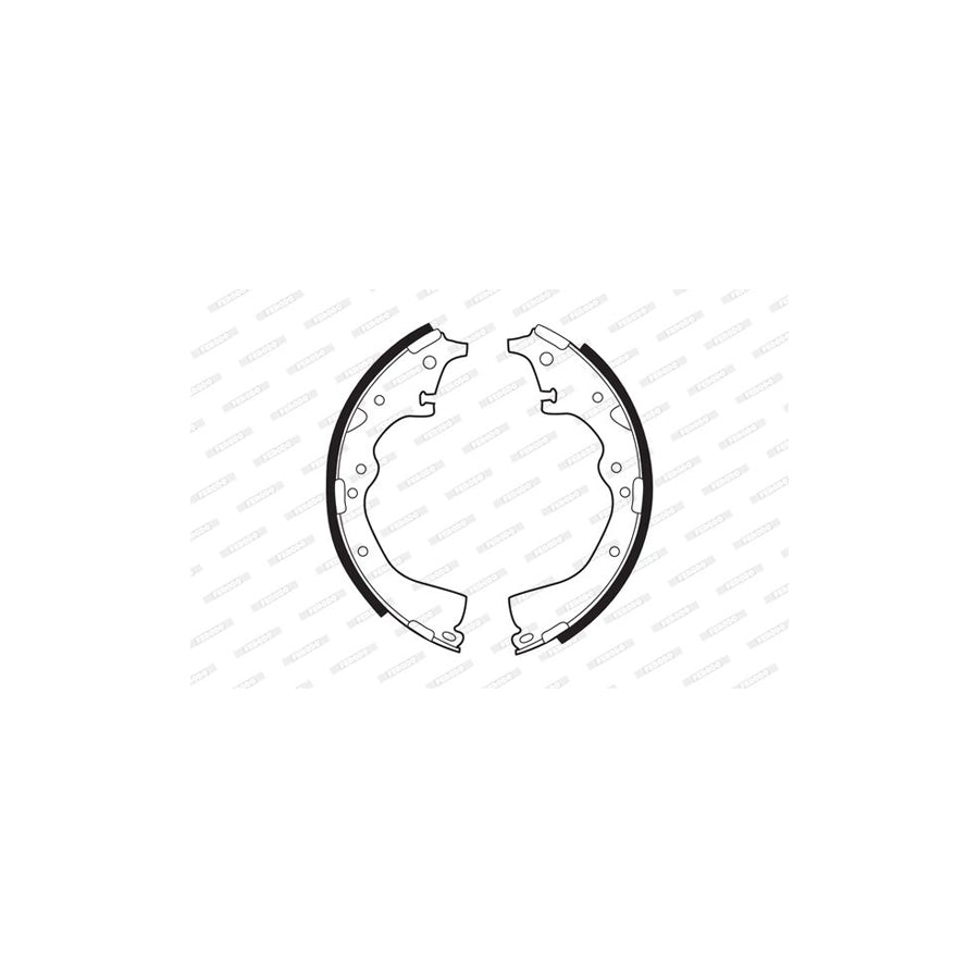 FERODO PREMIER FSB284 Brake Shoe Set