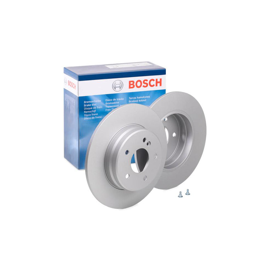 BOSCH 0 986 479 B41 Brake Disc Solid Coated High carbon with bolts screws