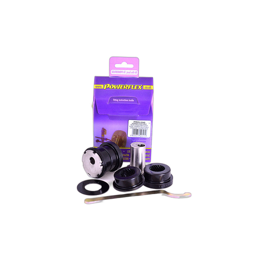Powerflex PFR25-324G Honda Rear Upper Arm Outer Bush, Camber Adjustable (Inc. Element, CR-V, Civic) | Duco Car Parts UK Car Parts