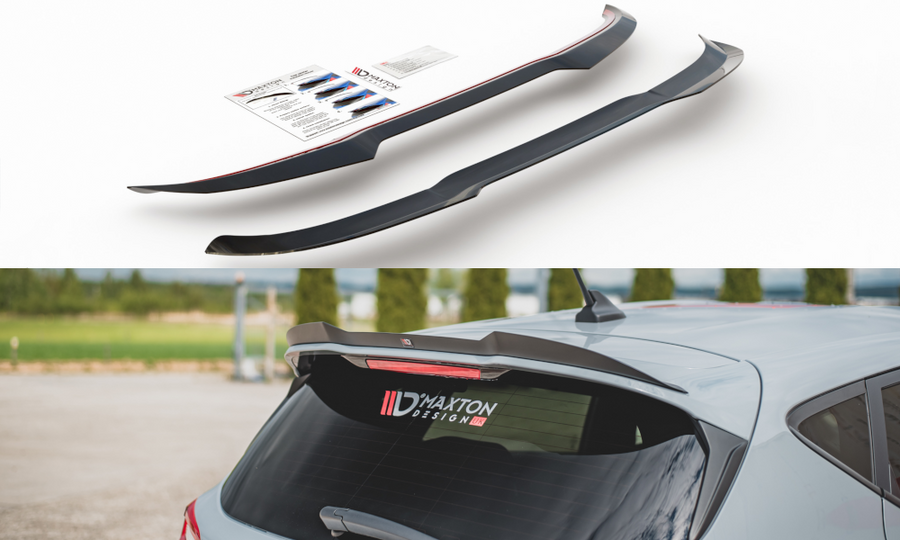 Maxton Design FO-FI-8-ST-CAP2T Spoiler Cap V.3 Ford Fiesta ST / ST-Line MK8 | Duco Car Parts UK Car Parts