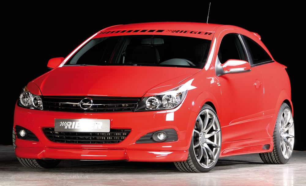 Rieger 00051230 Opel Astra H Front Splitter (GTC & Twin-Top)