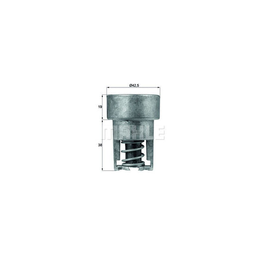 MAHLE ORIGINAL TX 98 82 Engine thermostat Opening Temperature: 82°C, without gasket / seal