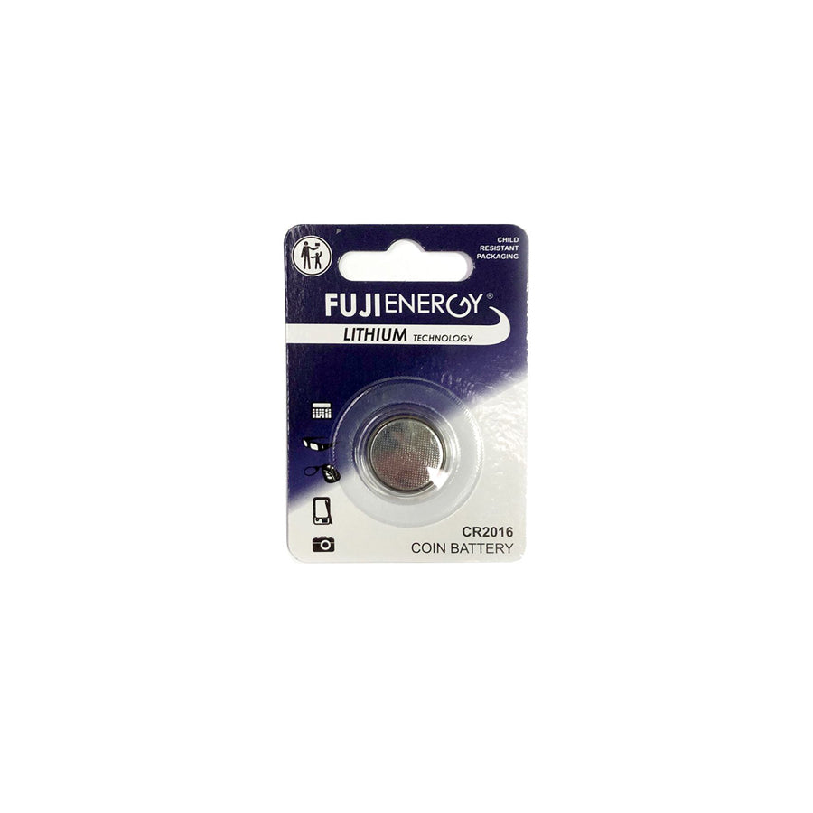 Fuji Energy Lithium CR2016 Coin Cell