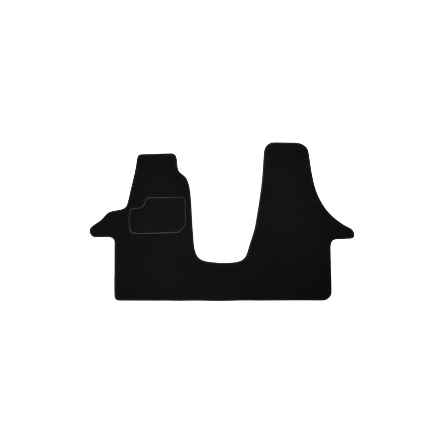 MAMMOOTH A041 VW65 PRM 01 Floor mat set for VW TRANSPORTER Textile, Front, Black