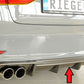 Rieger 00099368 Audi 8V A3 Rear Diffuser