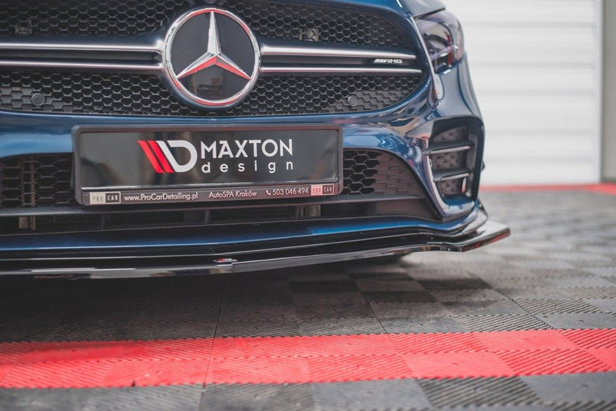 Maxton Design Mercedes Benz A35 AMG / AMG-Line W177 Front Splitter V.1