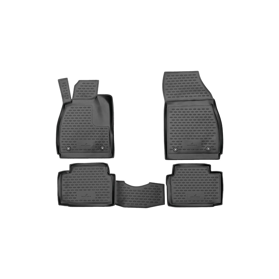 WALSER XTR 75040 Floor mat set Front and Rear