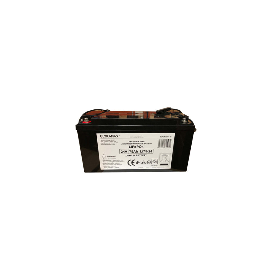 Ultramax Lithium 75AMP LiFePO4 Battery