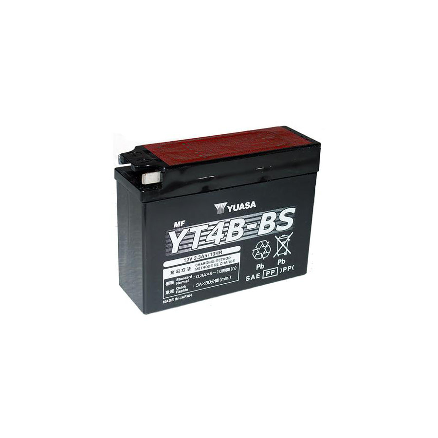 Yuasa YT4B-BS 12v VRLA Motorbike & Motorcycle Battery