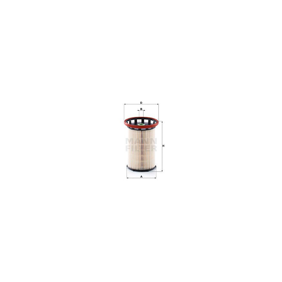 MANN-FILTER P 33 Fuel filter Filter Insert
