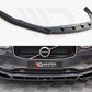 Maxton Design VO-V90-2-FD2T Front Splitter V.2 Volvo V90 MK2 (2016-2020) | Duco Car Parts UK Car Parts