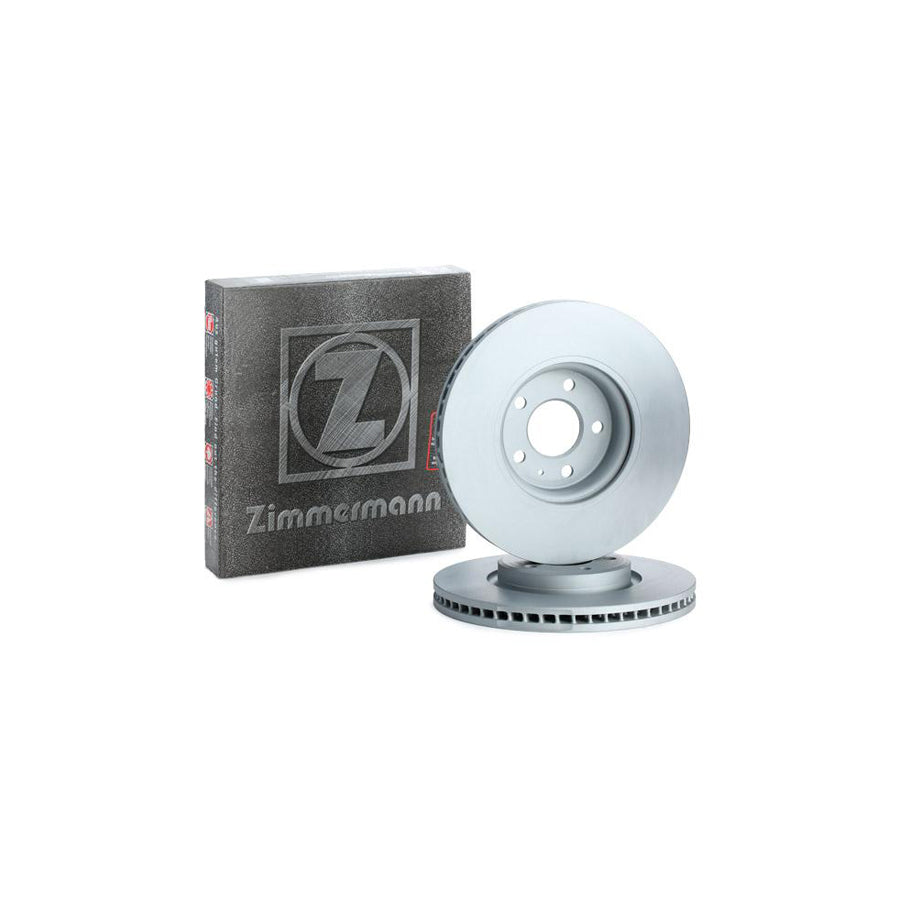 ZIMmERMANN COAT Z 100 3355 20 Brake Disc Internally Vented Coated High carbon