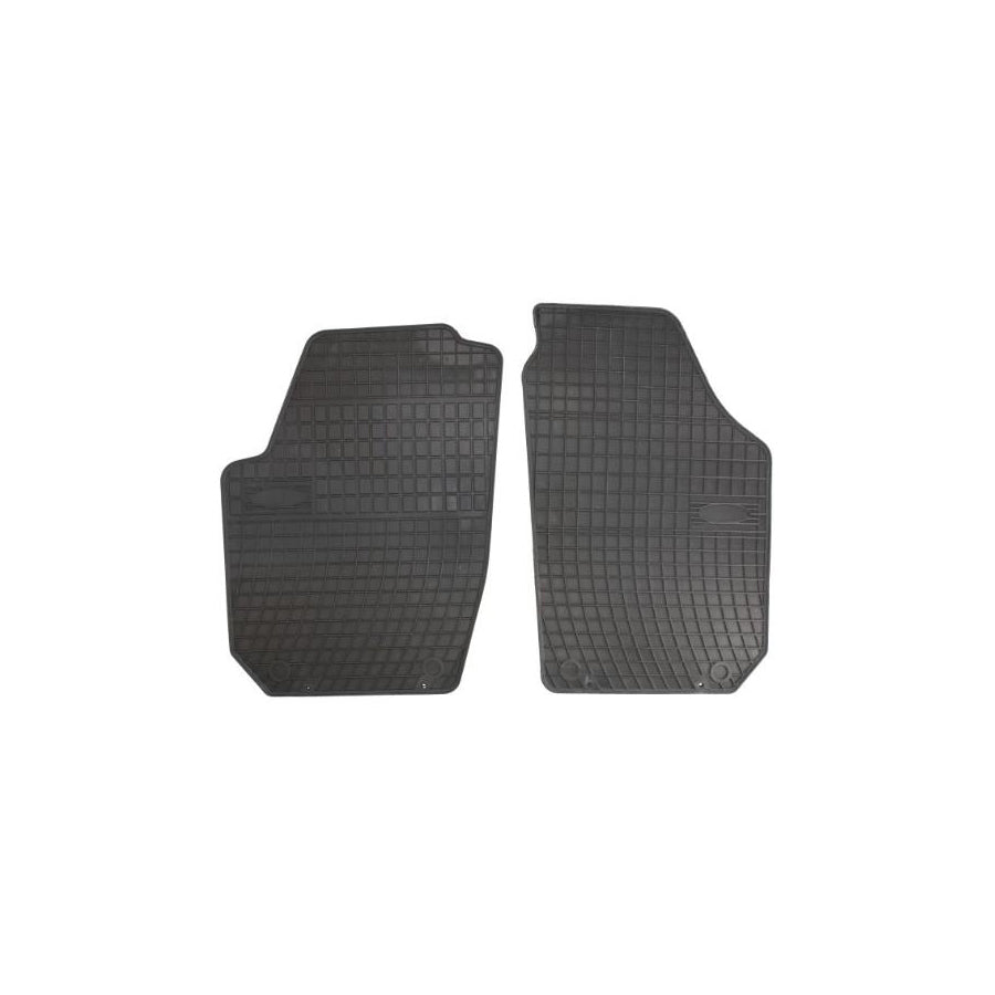 FROGUM Tailored 0363P Floor mat set for SKODA Roomster Praktik (5J) Elastomer, Front, Quantity: 2, Black, (LHD)