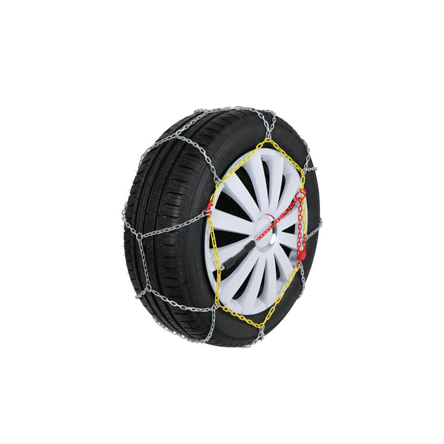 CARPOINT KNN-110 1724911 Snow chains with mounting manual, with protective gloves, with storage bag, Quantity: 1, Steel