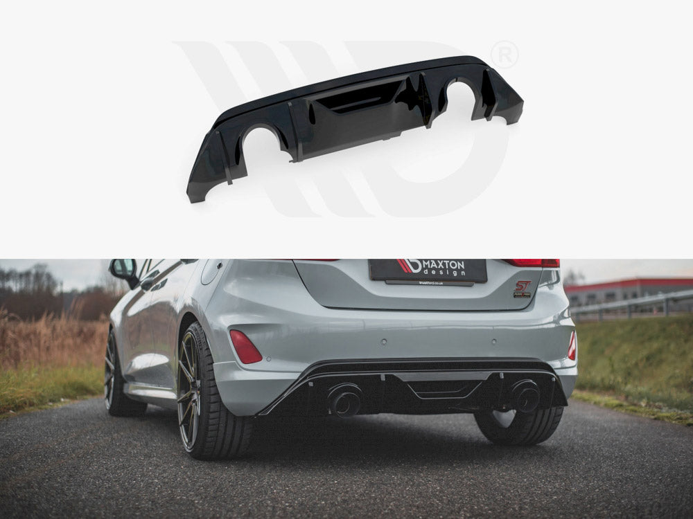 Maxton Design FO-FI-8-ST-RS5T Rear Diffuser + Milltek Gpf/opf Back ExhauST System - Ford Fiesta MK8 ST & MK8.5 ST (2018-2022) | Duco Car Parts UK Car Parts