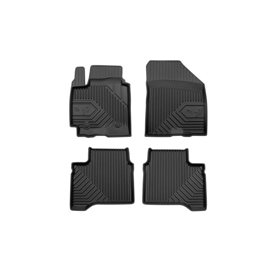 FROGUM Tailored 77407930 Floor mat set for SUZUKI Swift V (AZ) Elastomer, Front and Rear, Quantity: 4, Black, (LHD)