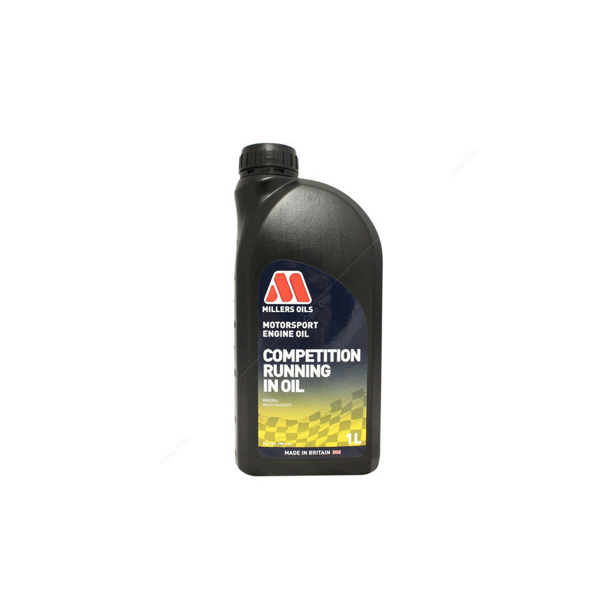 Millers Oils Mineral Multi Viscosity Motorsport Competition Running In Oil 1l
