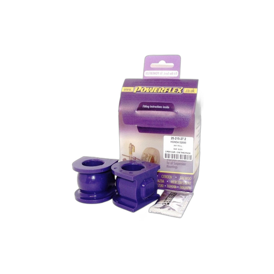 Powerflex PFR25-215-27.2 Honda S2000 Rear Anti Roll Bar Bush 27.2mm | Duco Car Parts UK Car Parts
