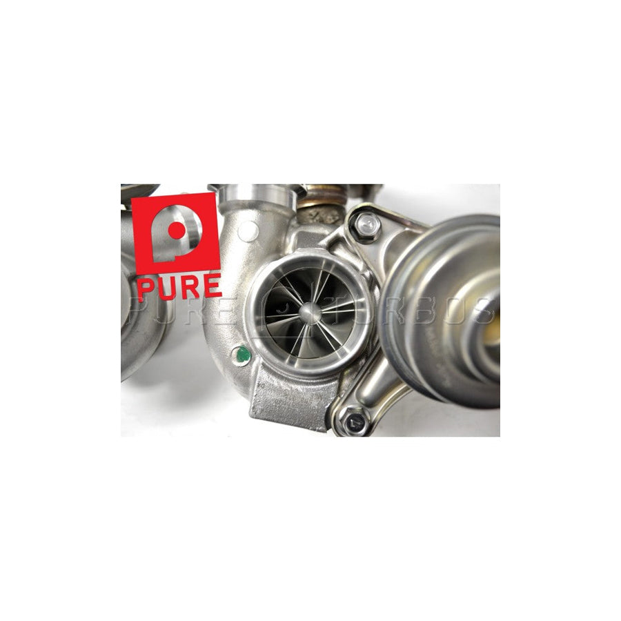 Pure Turbos BMW N54 Stage 2 Upgraded Hybrid Turbos (V2: 600-700whp) 135i & 335i