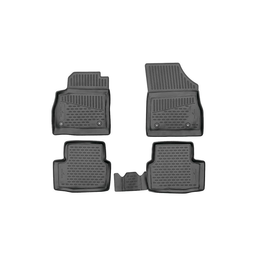 WALSER XTR 75038 Floor mat set Front and Rear