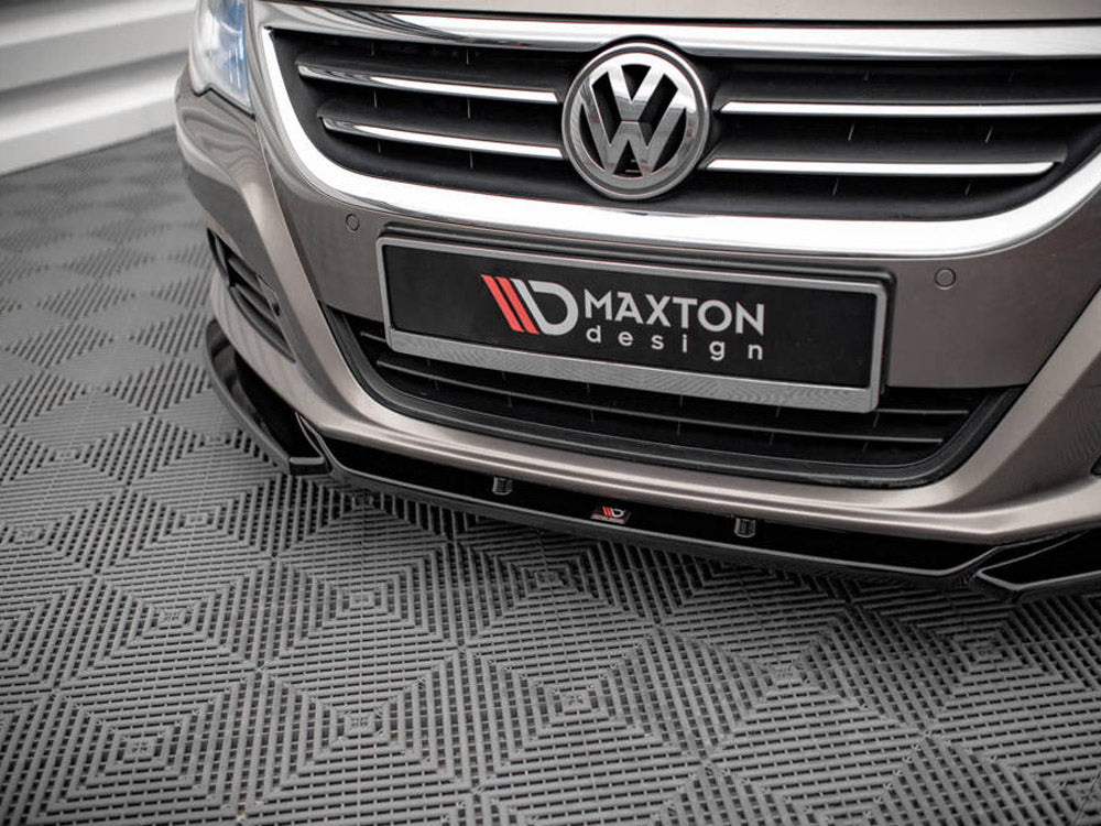 Maxton Design VW Passat CC (2008-2012) Front Splitter V.4