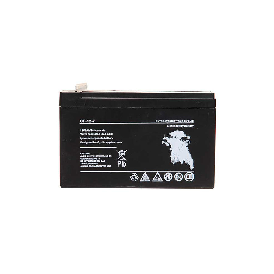 Lion VRLA 12V 7Ah Sealed Battery (Spade)