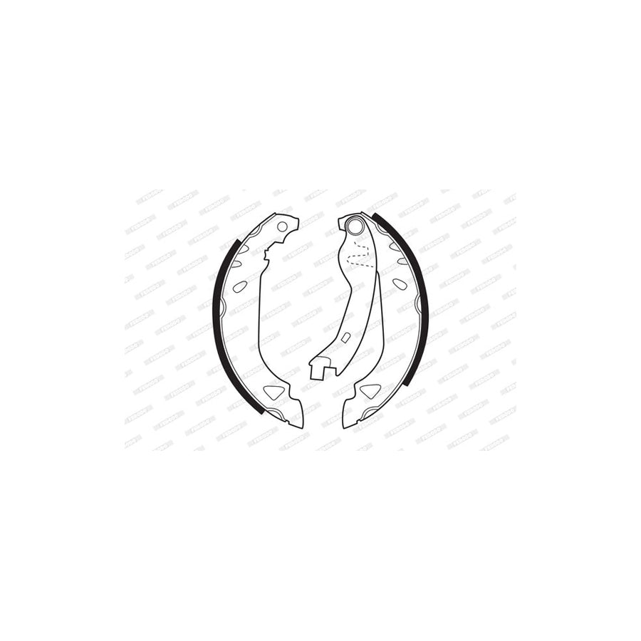 FERODO PREMIER FSB263 Brake Shoe Set