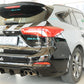 Rieger 00088240 Ford DEH Focus 4 Rear Diffuser for Original Twin Tailpipe RIght (Inc. Focus 4 ST) - Glossy Black