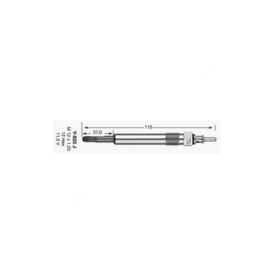 NGK Glow Plug Y-925J (NGK 5740)
