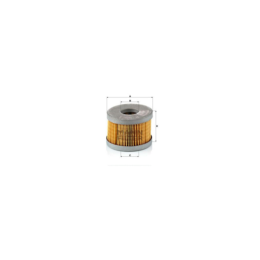 MANN-FILTER P 65/1 x Fuel filter with seal