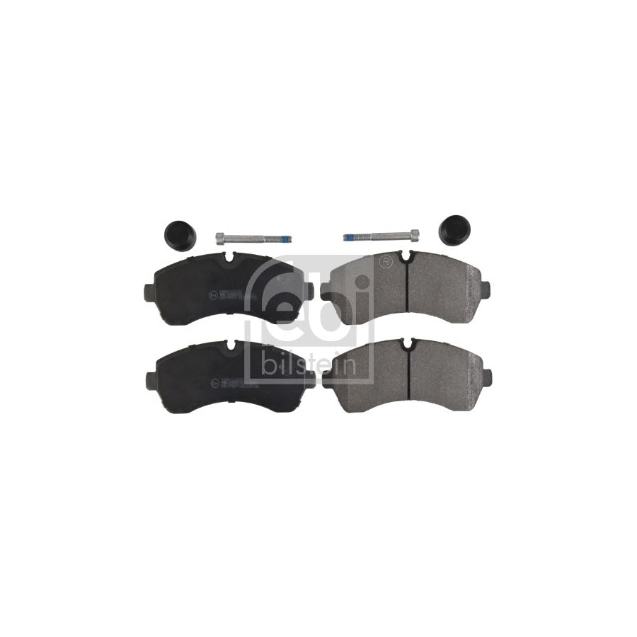 Febi Bilstein 16753 Brake Pad Set Front Axle Prepared For Wear Indicator With Attachment Material