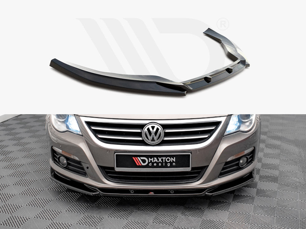 Maxton Design VW-PA-CC-FD4T Front Splitter V.4 VW Passat CC (2008-2012) | Duco Car Parts UK Car Parts