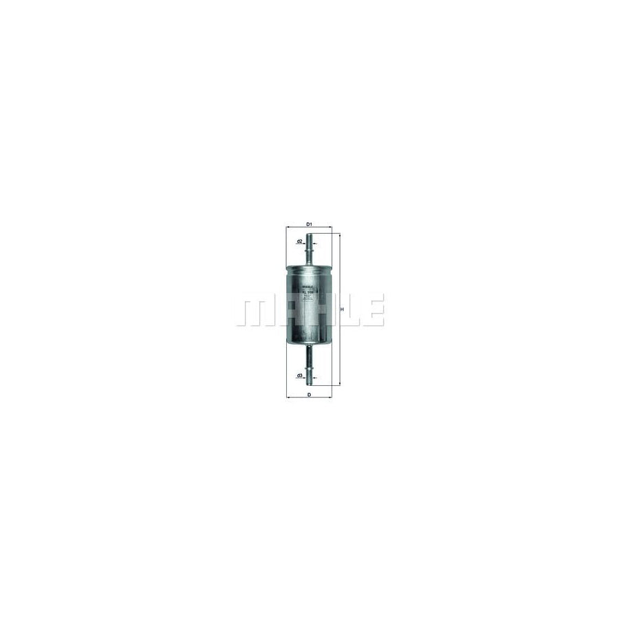 MAHLE ORIGINAL KL 559 Fuel filter In-Line Filter