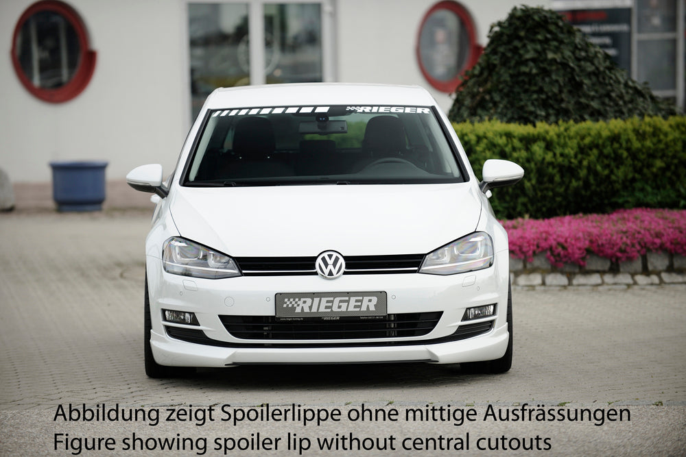 Rieger 00059551 VW Mk7 Golf Front Splitter